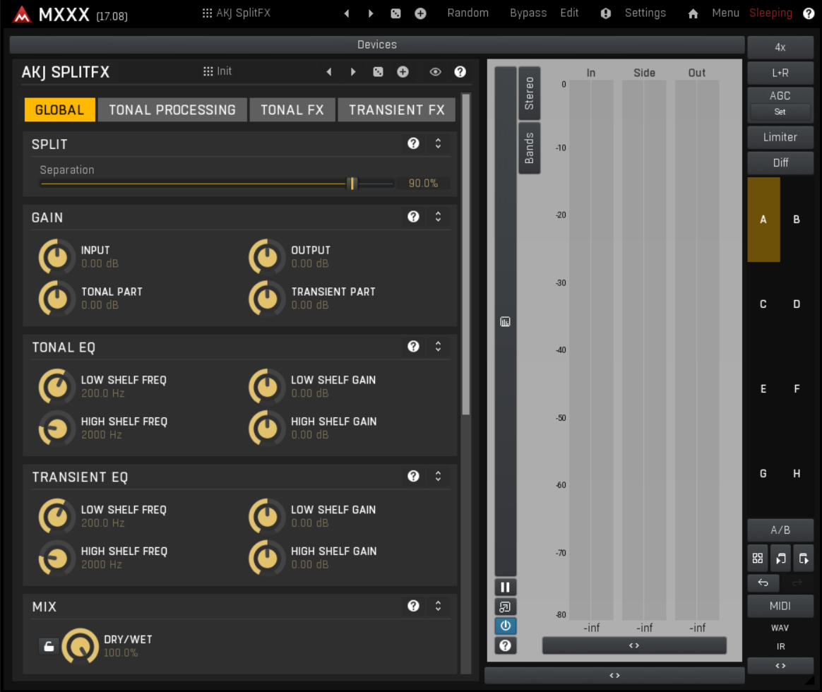 AKJ SplitFX for MeldProduction MXXX